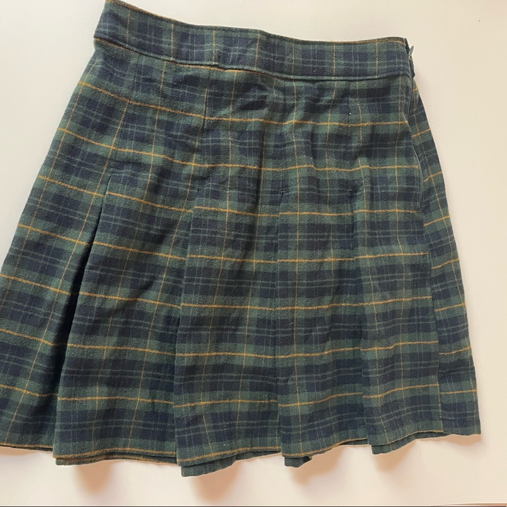 Plaid Skirt